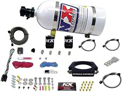 Nitrous Express 20934-10 90mm EFI Nitrous Kit with 4-Bolt Plate for GM LS Engine