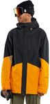 Volcom Men's Standard V.CO LP Insulated Snowboard Ski Winter Jacket, Gold S4