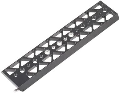 FocusFoto 10" Dovetail Bridge Plate Bottom Tripod Baseplate Lightweight Base Plate Mount for Tilta Standard Camera Cage