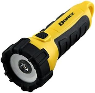 Dorcy 150-Lumen Waterproof Floating LED Flashlight with Carabiner Clip, Yellow (41-2521)