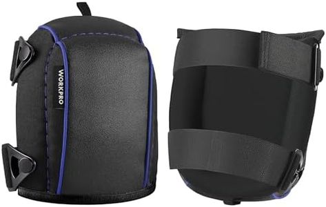 WORKPRO Garden Knee Pads For Unisex-Adult, Flooring Kneepads with Foam Padding, Comfortable Kneeling Cushion for Gardening, House Cleaning, Construction Work