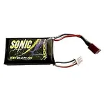 LAEGENDARY 1:16 Scale RC Cars Replacement Parts for Sonic Truck - 1000 mAh 7.4V 2S 20C Lipo Rechargeable Battery – Part Number SN-DJ02