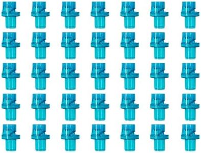 100Packs CPR Training Valves for Mask, Only for Training, One Way Valve for Training Mask - Separately Packaged -(Green)