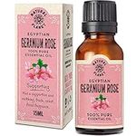 Natural Planet Geranium Essential Oil 15ML Natural 100% Pure & Undiluted, Therapeutic Grade Pure, Cruelty Free