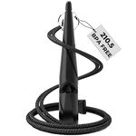 Bagari Dog whistle with Strap Lanyard - Dog Whistles for Recall - High Pitch Plastic Whistle Ideal for Dog Training - No 210.5 for Puppy Training (Black)