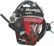 Master Lock 8428DPS Python Adjustable Locking Cable, 6-Feet