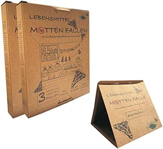 Mr. Insect Free - 6X Nourriture pour piège à Mites - Simple, sûr, Efficace - Moyens Anti-Mites Contre Les Mites Alimentaires - Contre Les Mites des Fruits secs, Contre Les Mites Alimentaires