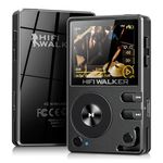 HiFi Walker H2 High Resolution Bluetooth Flac Wav Digital Audio Player Portable with 16Gb Memory Card and Hi Res Earphone (Supports up to 256Gb)