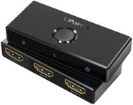 HDMI Switch 4K 60Hz, PORTTA Bi-Dire