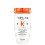 Kérastase Nutritive, Bain Satin Riche, Nourishing Shampoo, For Very Dry or Dull Hair, Softens and Promotes Shine, Protein Enriched Formula with Niacinamide, 250ml