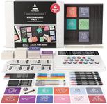 ARTEZA Vision Board Kit, Experience Box | Creative Art & Craft Set for Goal Setting, Party Kit for Group Activities, Business Planning, Personal Development, Art Supplies, Craft Supplies