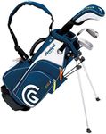 Dunlop Cleveland Golf Cleveland Golf Junior Small (Set of 3) for 3-6 Years (90cm-110cm), Lie Angle: 60°(I#7), Blue