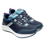 Aircum EVA Lite Sports Shoes Running Shoe Trainning Travelling Shoes for Men - Blue, Size : 9