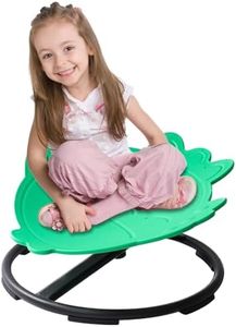 Juoe Autism Kids Swivel Chair,Kid Sensory Chair,Spinning Chair for Autistic Kids & ADHD Children,Children Training Body Coordination Autism Sensory Products for Ages 3 Years and UP(Green)