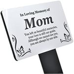 Mom Memorial Plaque - printed 'In L