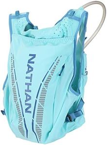 Nathan vaporhowe Trinkrucksack, Laufweste mit 1.8L Trinkblase Reservoir, Damen, NS4538, Blau - Blue Radiance, XX-Small