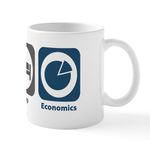 CafePress Eat Sleep Economics Mug 11 oz (325 ml) Ceramic Coffee Mug