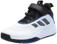 adidas Unisex-Kids Own The Game 3.0, White/Black/Black, 2