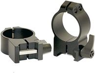 WARNE 215LM Maxima Quick Detach Scope Rings, Sintered Steel, Vertical Split, 30 mm, High Matte