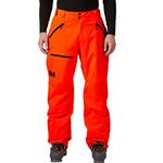 Helly-Hansen Sogn Cargo Pant for Men - Waterproof, Breathable, and Durable Outdoor Pant with Multiple Pockets, 278 Neon Orange - X-Large