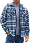 COOFANDY Men's winter flannel quilt