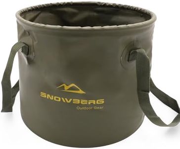 NIKI MOTORSPORTS Multifunctional Collapsible Bucket,Portable Bin,Car Wash Bucket,Lightweight Foldable Bucket with Handles for Camping,Dish Washing,Laundry,Soaking Feet,Fishing,Hiking