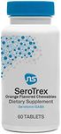 NeuroScience SeroTrex Mood Support Supplement - Chewable Calm Aid with L Theanine & 5-HTP Supplement - Encourage Calm Sleep & Relaxation in Children & Adults (60 Orange-Flavored Chewable Tablets)