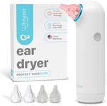 Ear Dryer | USA | Rechargable Ear Water Drying Aid with Red Light Therapy Delivers Gentle Warm Air to The Ear to Combat Annoying Swimmers Ear Infections as an Ear Fluid Remover