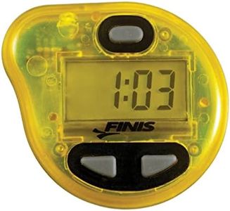 FINIS - Tempo Trainer Pro Audible Metronome Pacing Device - Stroke Timer with Multiple Modes - Yellow/Black