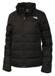 THE NORTH FACE Women's Flare Down Insulated Puffer Jacket II, Tnf Black, X-Small