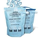 Large Leakproof Ice Bag. Reusable I