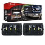 For Ford F-150 Fog Light - DOT Approved Super Bright LED Fog Lights Replacement for Ford F150 2015-2020,2017-2019 Ford F250 Super Duty Fog Lights Waterproof Rectangular