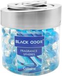 BKN Super Fragrance Black Odor Car Air Freshener B0-10| 130g Bubble Gel Balls | Long-Lasting Scent for Home, Office, Car, Bathroom & Closet | Odor Eliminator & Room Deodorizer (Cologne)