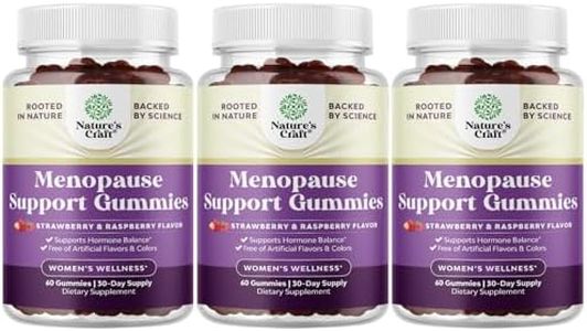 Womens Menopause Gummy with Dong Quai - Menopause Vitamins for Women with Ashwagandha - Holistic Support for Hot Flashes Night Sweats Mood Swings Pre & Post Supplements 60 Count (3 Pack)