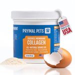 Eggshell Membrane Collagen for Dogs - Non-Gelatin and Non-Bone Marrow Based, All Natural Premium Dog Collagen Powder from Eggshell Membranes: Supports Pet HIPS, Joints, Nails, Fur and Digestion.