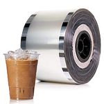 Cup Sealer Film, 1 Roll 3000pcs Bubble Tea Sealing Machine's Film PP Plastic and Paper Coffee & Bublble Tea Cups 90 mm (3.54'')-105mm(4.13'') for Milktea Cup Sealer Machine