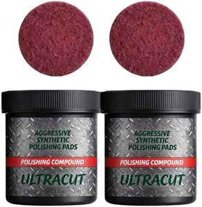 Hulezt All-in-One Surface Restoration Polish with Pad Polishing Compound, 3
