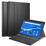 FINTIE Keyboard Case for Lenovo Smart Tab M10HD TB-X505F / M10 TB-X605F 10.1" Tablet, Slim Shell Lightweight Stand Cover with Detachable Wireless Bluetooth Keyboard, Black
