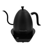 Brewista Artisan Electric Gooseneck Kettle, Water Boiler with LCD Panel, Precise Temperature Control, Fast Boiling and Keep Warm Settings for Pour-Over Coffee & Tea, Café, 1 Liter (All Black)