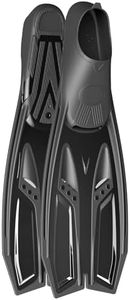 Greatever Snorkel Fins with Full Foot Pocket Durable Long Diving Fins Professional Snorkel Gear for Snorkeling Diving Freediving Adults Men Women