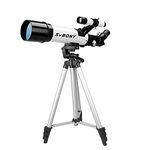 SVBONY Telescope for Kids, 60mm Portable Refractor Telescope, Easy to Use, Multi-Coated Optics, Ideal Gift for Beginners