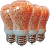 WBM Smart E26 Smart Led Light Bulb ,Dimmable Led Salt Light Bulb 7 Watt Indoor Himalayan Pink Salt Bulb 4 Count(Pack of 1)