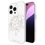 Case-Mate Case for iPhone 16 Pro [12ft Drop Protection] Protective Cover for iPhone 16 Pro 6.3" [Compatible with MagSafe] Cute Bling Glitter Back Cover with Shockproof Technology - Touch of Pearl