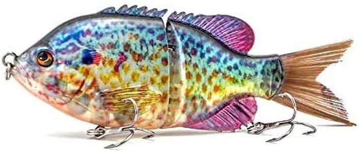 ODS Bluegill Glide Bait Topwater Fishing Lure Galleggiante Swimbait per Bass Trout Perch Pike Walleye Fishing (B)