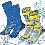 Jeyiour 2 Pairs Waterproof Socks Un