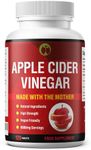 Apple Cider Vinegar with Mother | Raw & Unfiltered | 120 Vegan Tablets | High Strength 8000mg Per Serving | Made in The UK | Natural Food Supplement (120)