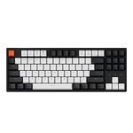 Keychron C1 87 Key Wired Mechanical Keyboard, USB Type-C Cable, Double-Shot ABS Keycaps TKL Mechanical Gaming Keyboard, White Backlit Gateron G Pro Blue Switch for Mac Windows