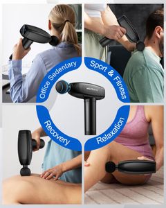 Deep Tissue Massage Gun – 30-Speed Handheld Muscle Relief