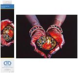 Diamond Dotz Peaceful Offering Spiritual Diamond Painting Kits for Adults - Diamond Art Kits a Relaxing Creative Craft Kit with Dotz Gems 14"x18"