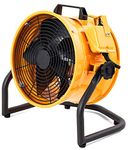 MOUNTO 1/2HP 3000CFM 12" Portable Axial Blower Exhaust Fan Confined Space Blower